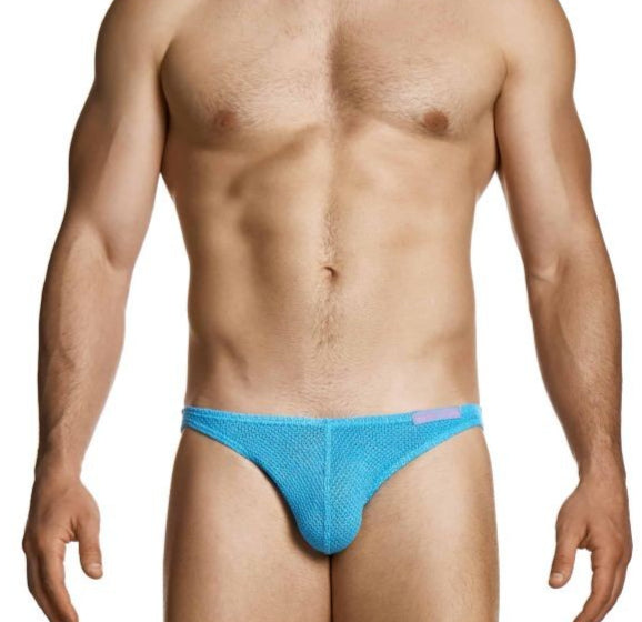 MODUS VIVENDI Army Low Cut Briefs Bikini-Cut Knitted Briefs Blue 27412 104