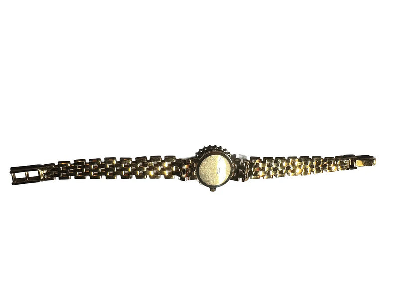 Rare GENEVE Women's Watch 21g 18K Gold 25 Pts Diamonds Wristwatches