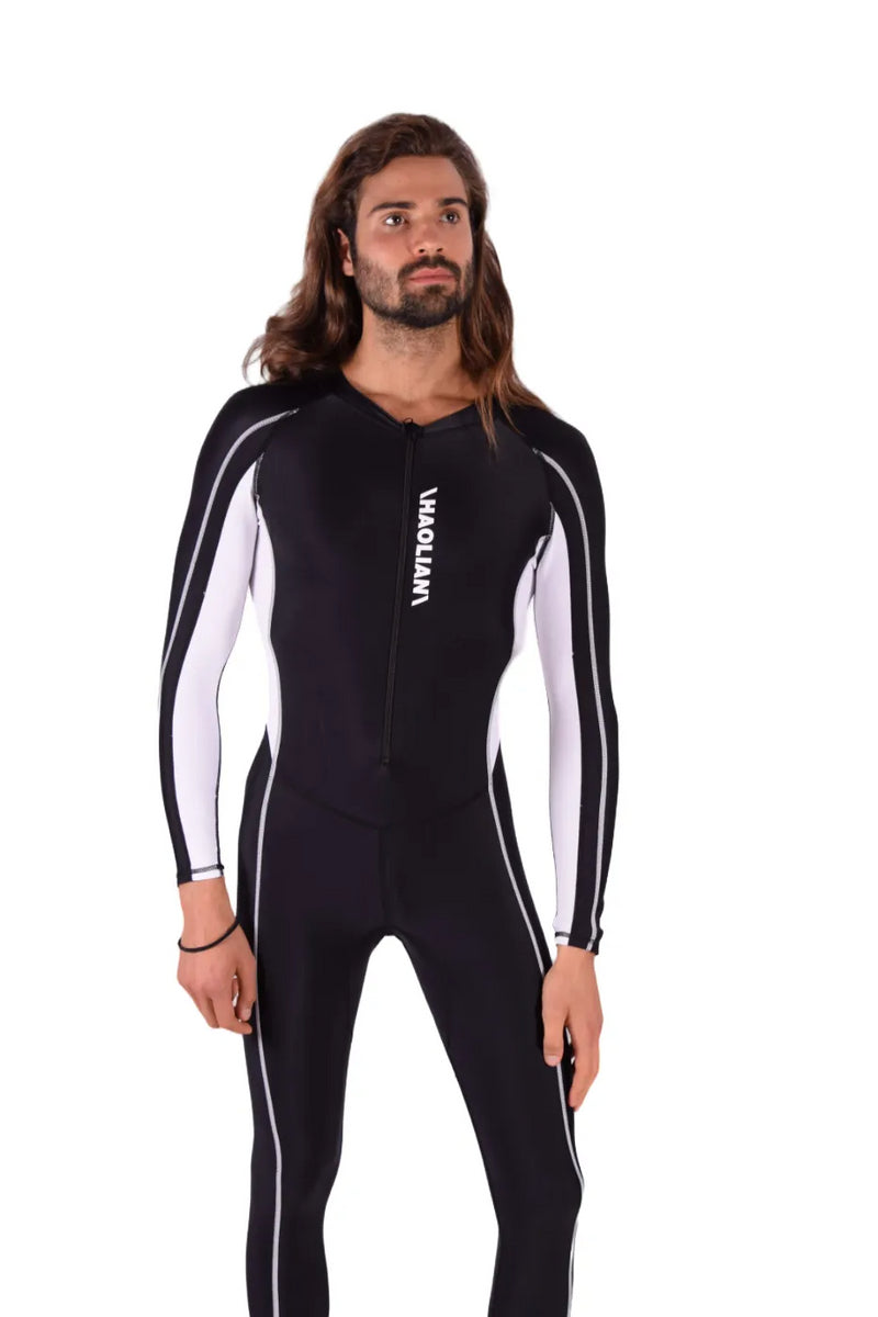 SMU Full Singlet Bodysuit Competition Swimwear Diving Wetsuit  Singlet Black 1