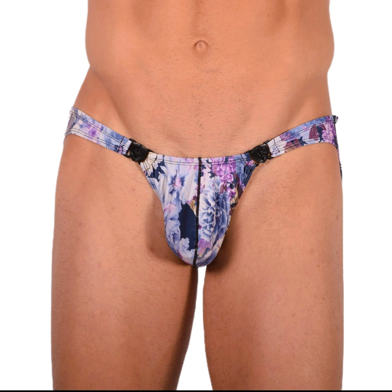 Medium Gregg Homme Sexy Detachable Floral Explosion Brief 33947 MX18
