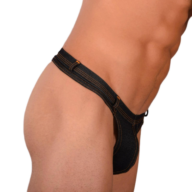 S Wojoer Sexy Grey and Orange Thong 33942 MX18