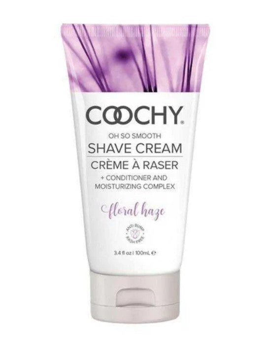 COOCHY Smooth Shaving Cream Conditioner Moisturizing  Floral Haze 3.4 oz k