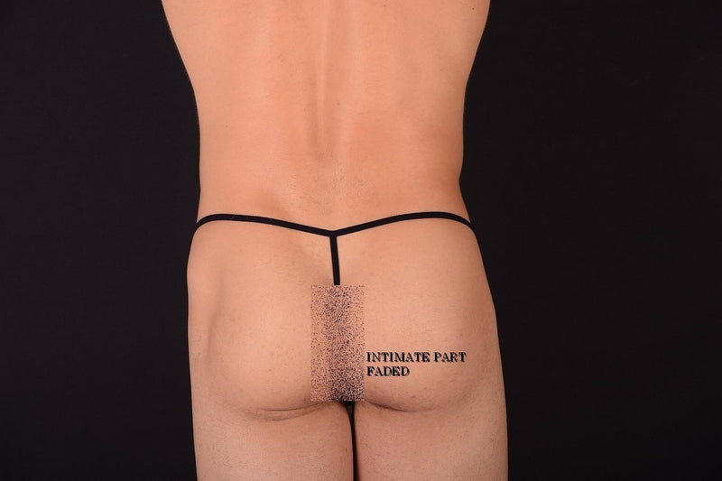 Small Gregg Homme Sheer White G-String 22B