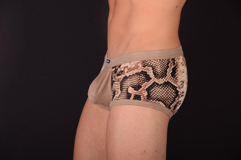 Small SMU Hipster Snake and suede finish 3033 22C