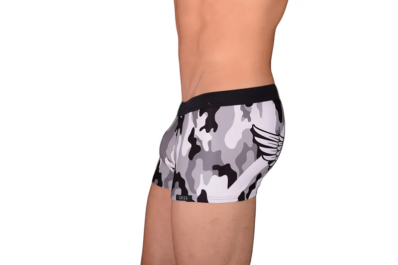 Medium Solstice Gray Camo Swim Trunk Gregg Homme 111035