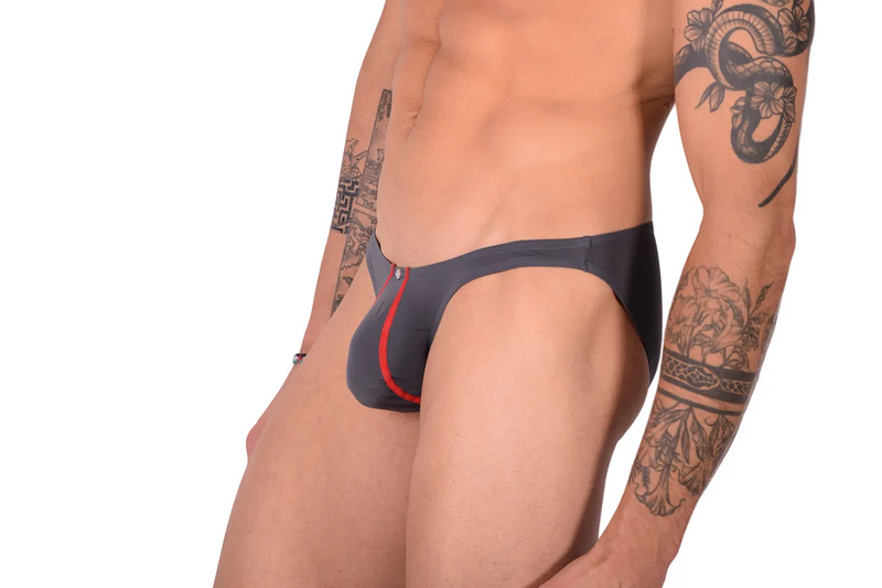 SMU Teaser Mini Brief in Gray 40603 H56