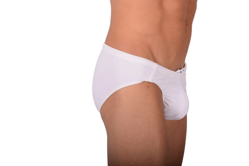 Medium Super SMU Men Swim Brief White MX22 110120