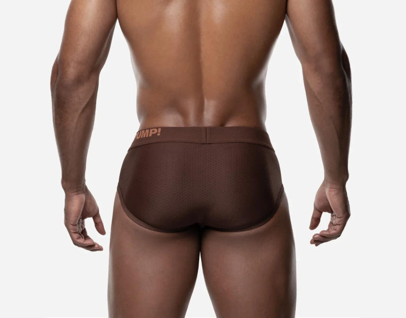 PUMP! Espresso Classic Brief Cotton-Lined Cup Stretchy Briefs 12089 27