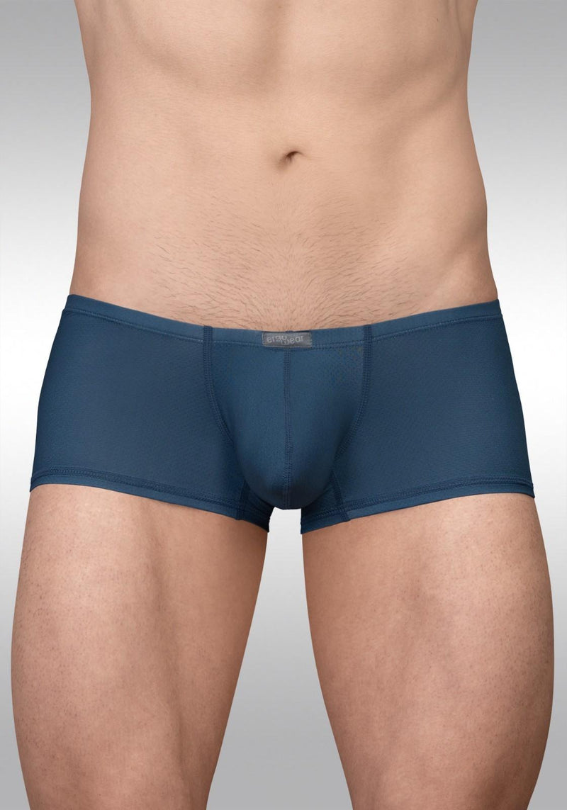 ErgoWear Mini Boxer Trunks X4D SE Contoured Pouch in Sea Blue 1799 73