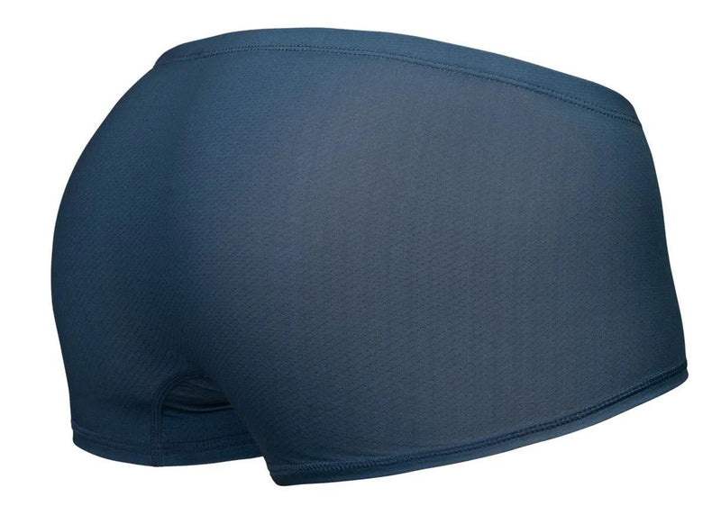 ErgoWear Mini Boxer Trunks X4D SE Contoured Pouch in Sea Blue 1799 73