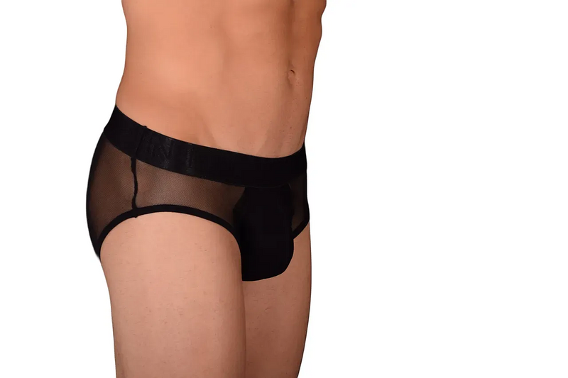 XS Modus Vivendi Sheer Black Brief 154B