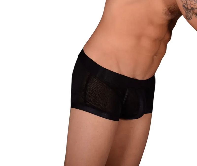 Small Modus Vivendi Sheer Black Boxer 154B