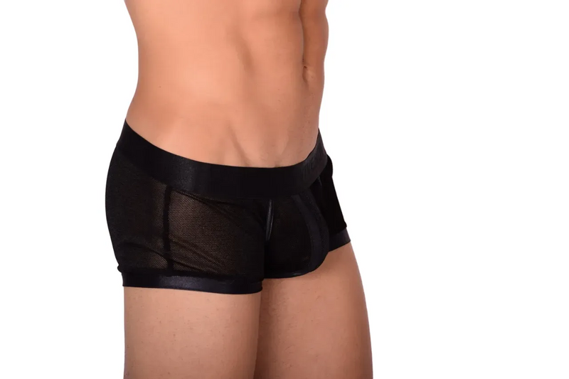 Small Modus Vivendi Sheer Black Boxer 154B