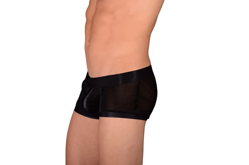 Small Modus Vivendi Sheer Black Boxer 154B