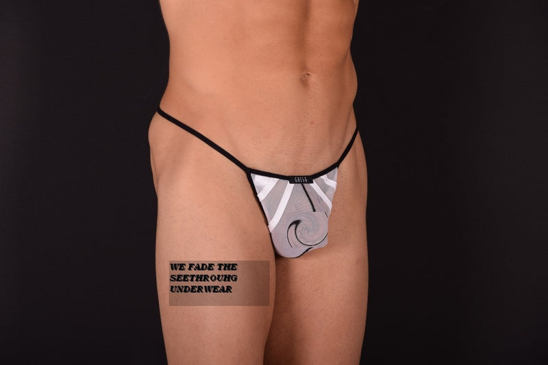 Medium Gregg Homme Seethrough White G-String 3018 22B