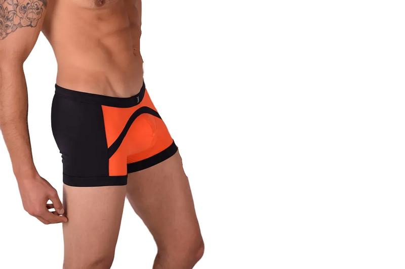 Small Gregg Homme Swim Shorts Boxer Orange 60022 MX23