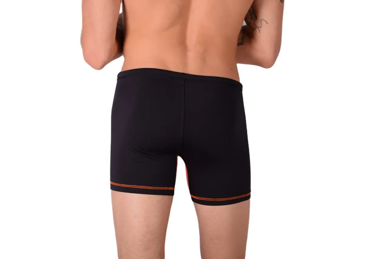 Medium Gregg homme Swimsuit Boxer Long Orange 60023 MX23