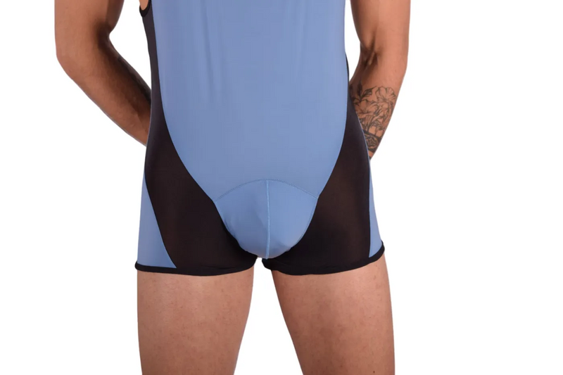 Medium Gregg Homme Singlet Two-Timer Hyper Stretch Blue 130369 71