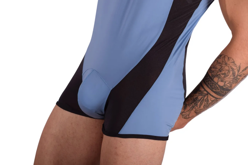 Medium Gregg Homme Singlet Two-Timer Hyper Stretch Blue 130369 71