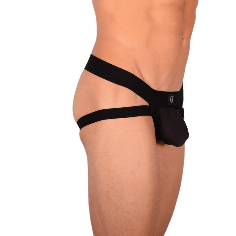 Small Gregg homme Sheer Black Jock  22c 3040