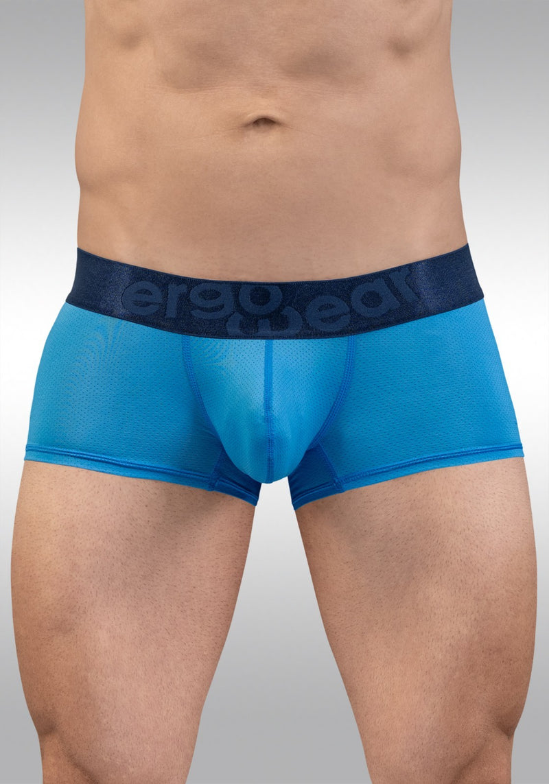 ErgoWear Boxer Trunks MAX Bold SE Satin-Finish WaistBand in River Blue 1822 19