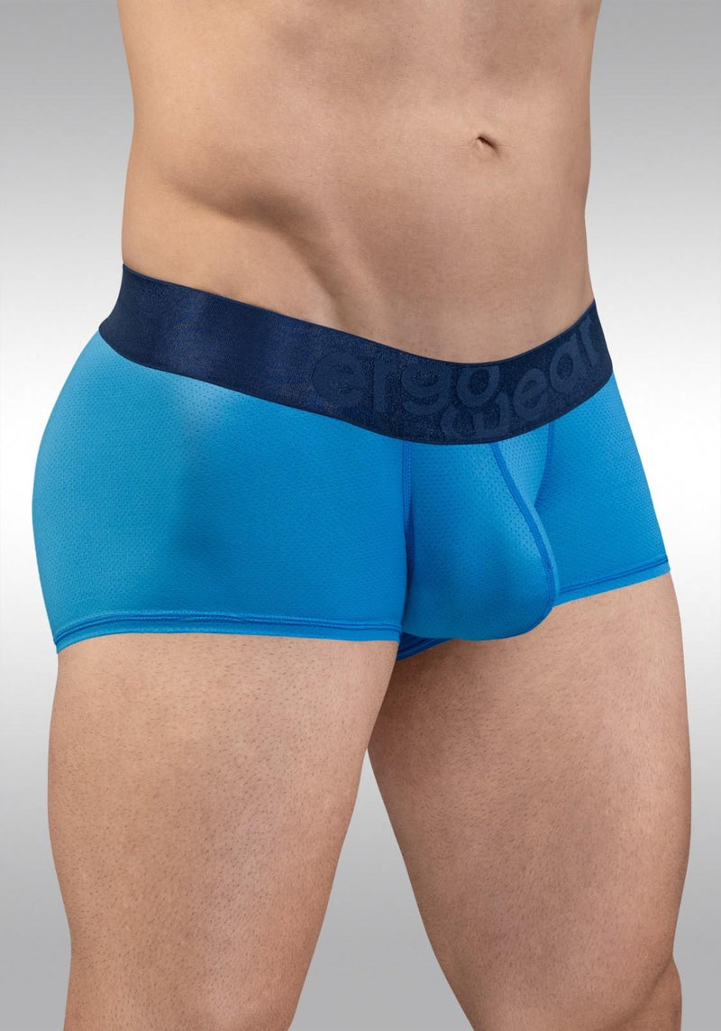 ErgoWear Boxer Trunks MAX Bold SE Satin-Finish WaistBand in River Blue 1822 19