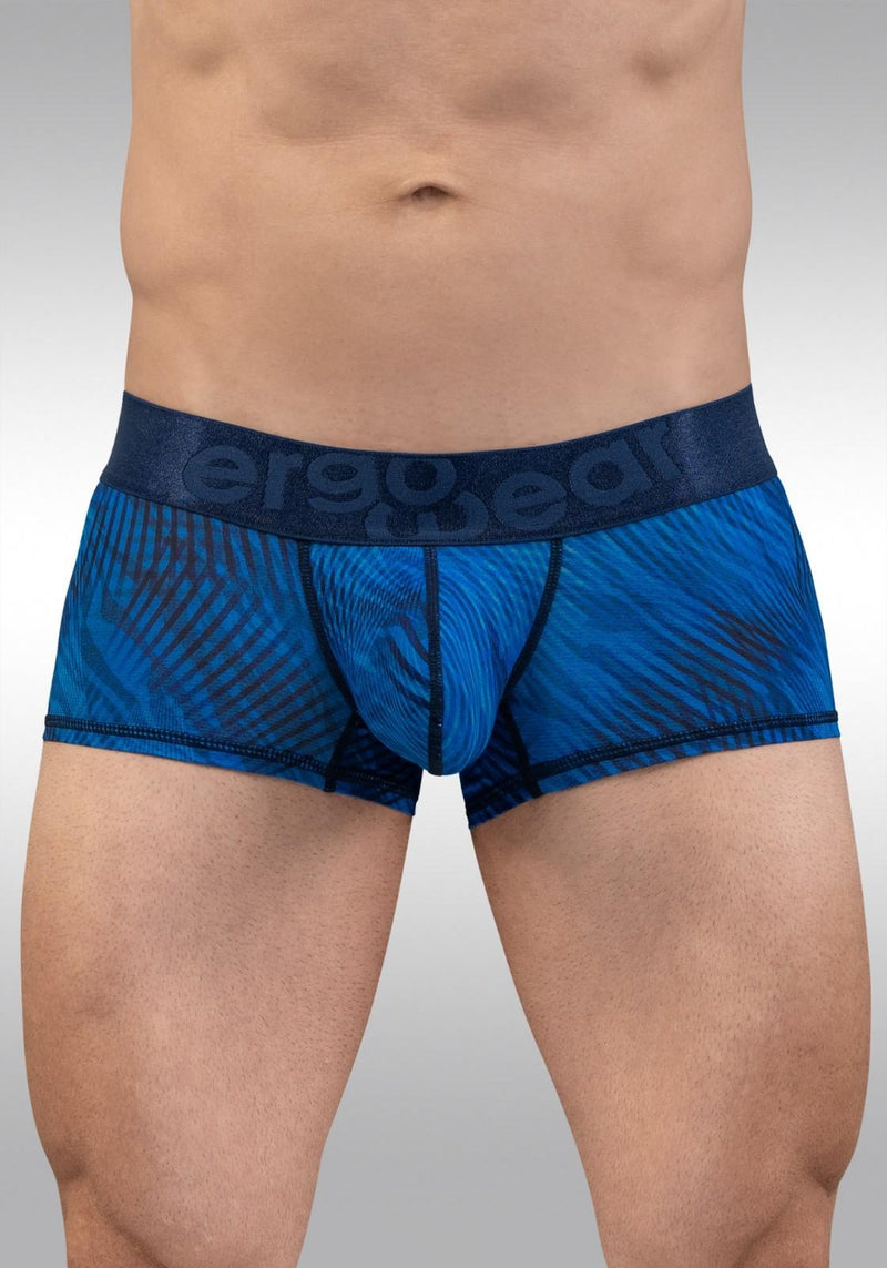 ErgoWear Boxer Trunks MAX Bold SE Satin Finish Waistband in Mild Blue 1818 19