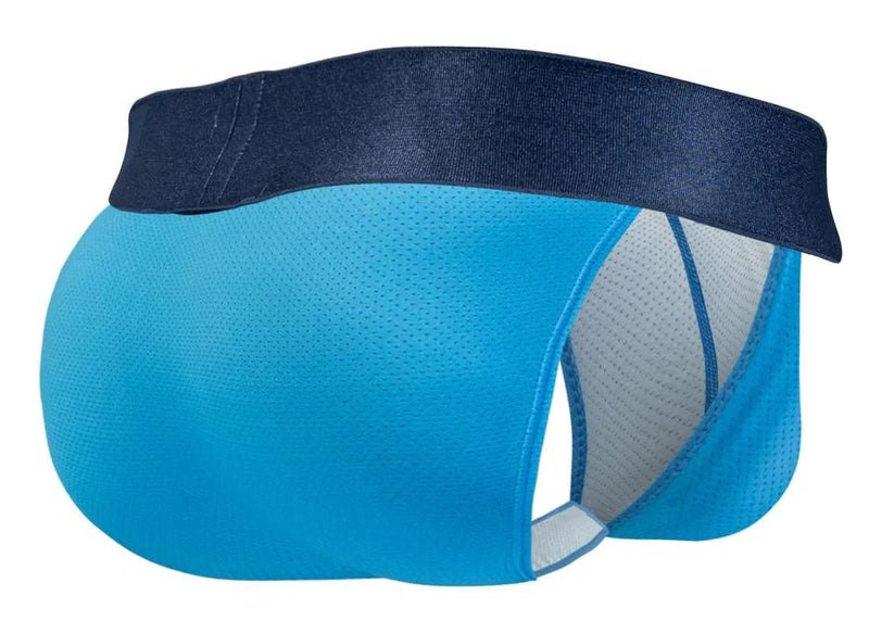 ErgoWear Briefs MAX Bold SE Micro-Mesh Bikini Brief Cut in River Blue 1821 11