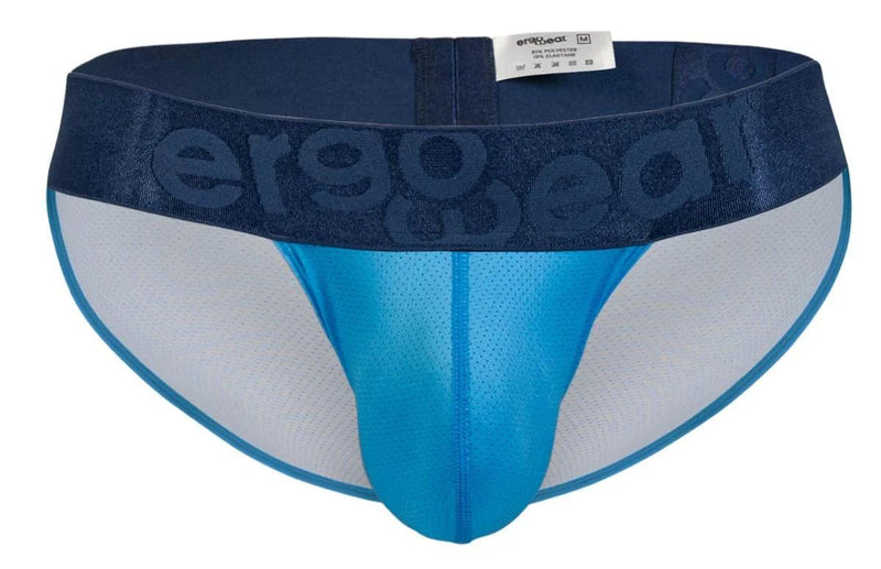 ErgoWear Briefs MAX Bold SE Micro-Mesh Bikini Brief Cut in River Blue 1821 11