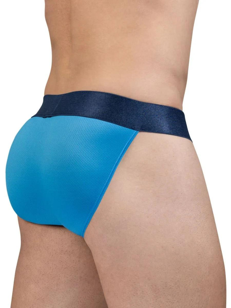 ErgoWear Briefs MAX Bold SE Micro-Mesh Bikini Brief Cut in River Blue 1821 11