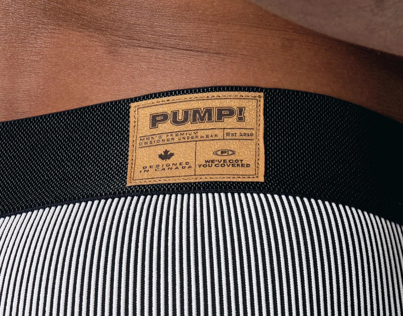 PUMP! Bleach Brief With Woven Back Jacron Ribbed Nylon Cup 12088 16