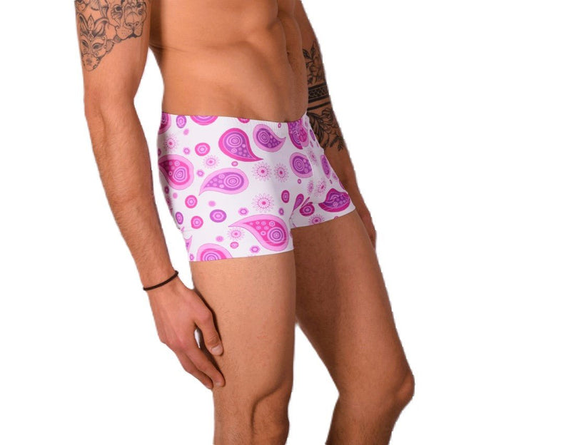 2XS/S SMU Mens Swim Hipster Underwear Print 43132 MX128