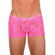 2XS/XS Smu Tanning Walking around C - Thru Pink Mini Boxer MX19 340335