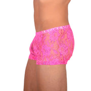 2XS/XS Smu Tanning Walking around C - Thru Pink Mini Boxer MX19 340336