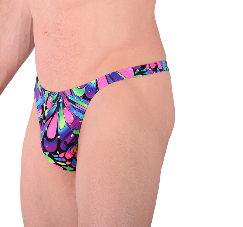 S/M SMU Mens Swim Tanning And Underwear Thong 33123 MX11