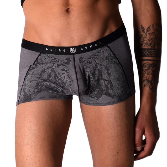 Medium Gregg Homme Kit T-Shirt & Boxer Black/Grey 33659 MX14