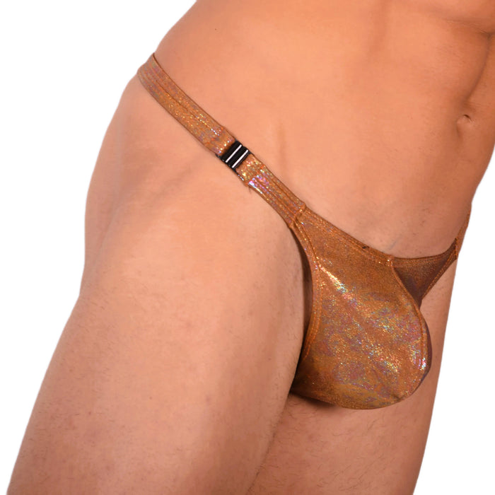 M SMU Sexy Detachable Party Brown Thong 33723 MX15