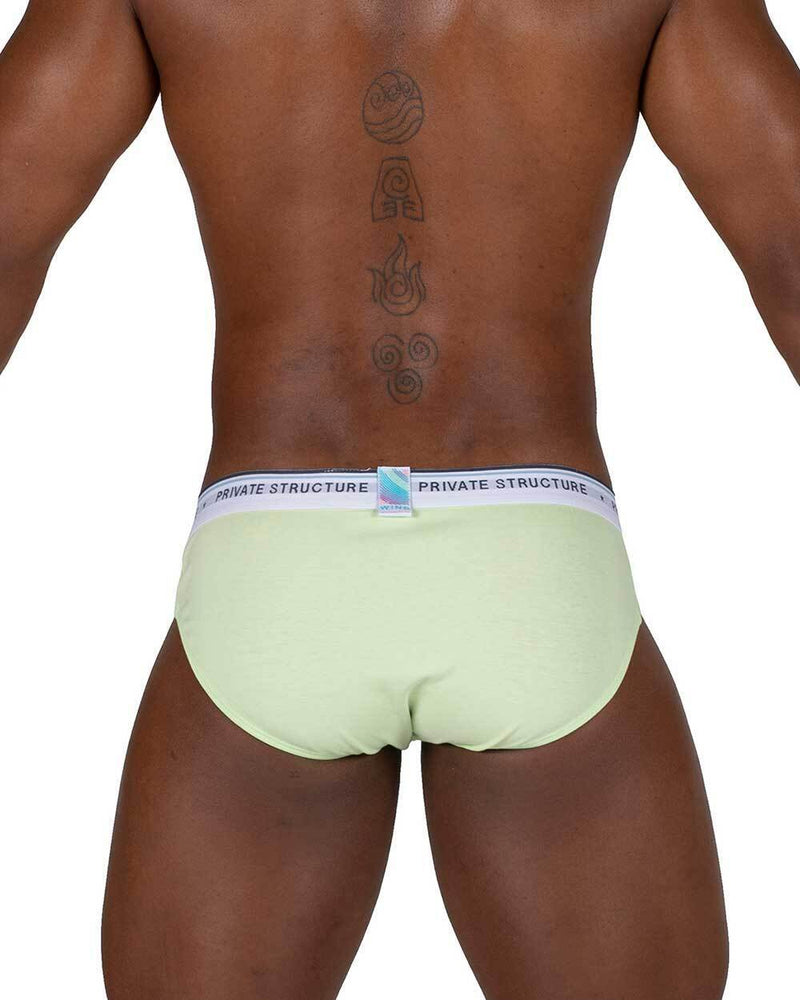 3pcs PRIVATE STRUCTURE Elements Wind Mini Briefs Trio Lavender Mint Jasmine 43957