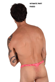 Medium SMU Sensual See-through French Fuchsia Thong 33953 MX18
