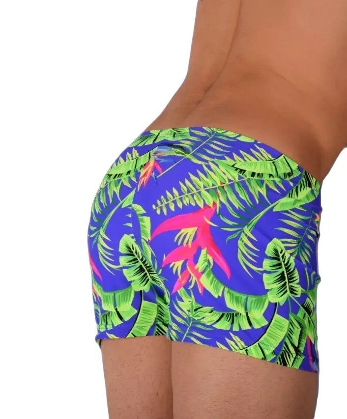 XS SMU Swim Hipster Underwear Wild Plants 43149 MX12