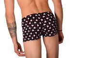 XS Mini Boxer SMU Hipster Flower Hearts 43120 MX12