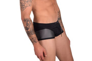 Small Gregg Homme Swimsuit Sport Swim-Trunks Black/Grey 159110 MX24 10