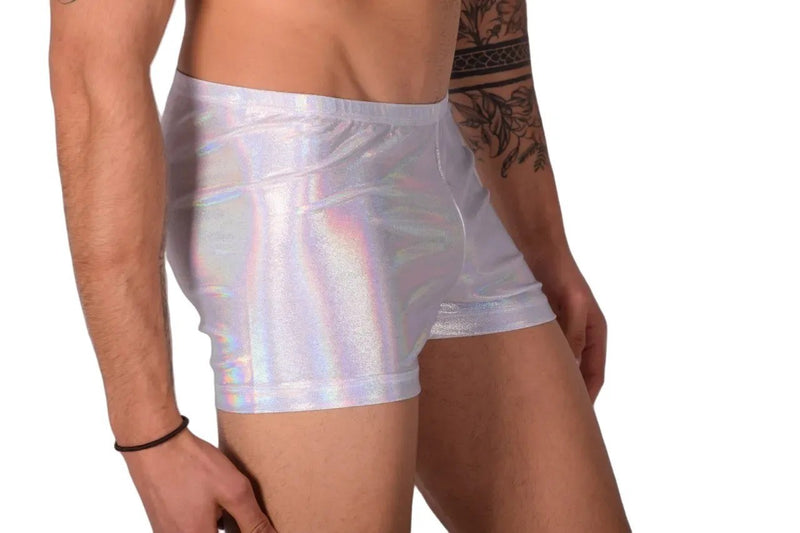 XS SMU Mens  Hipster Underwear Silver Sparks 43152 MX12