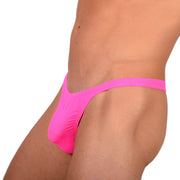 S SMU Mens Pink Thong Breathable Fabric Little Holes 33808 MX17