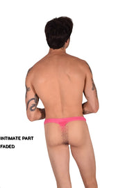 Large SMU Thong Pink Super Soft  9934 LT2