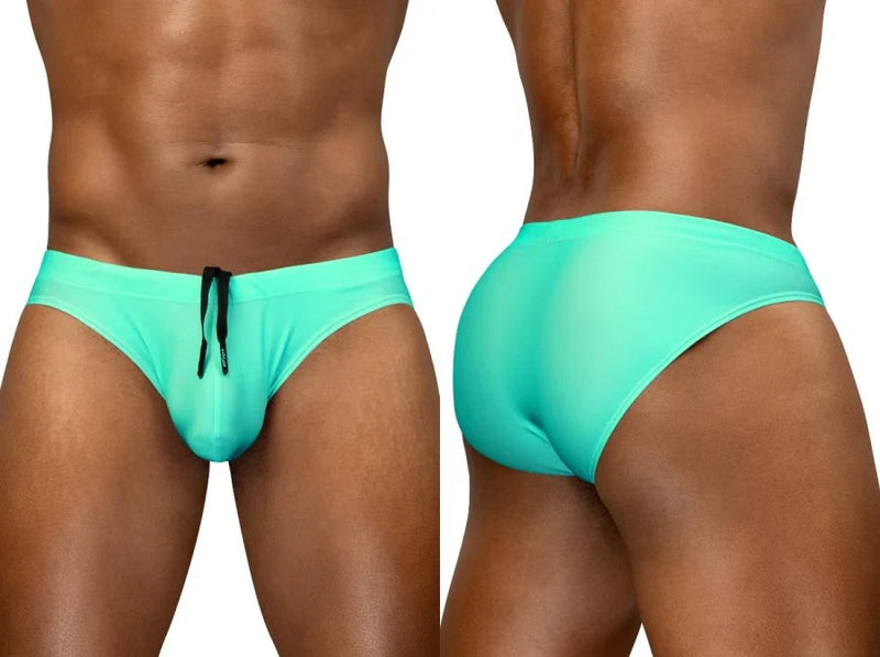 ErgoWear Swimwear X4D SW Bikini Swim Briefs in Aqua 1837 68