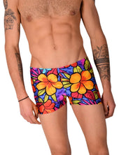 XS SMU Swim Hipster Underwear Hot Flowers 43108 MX12