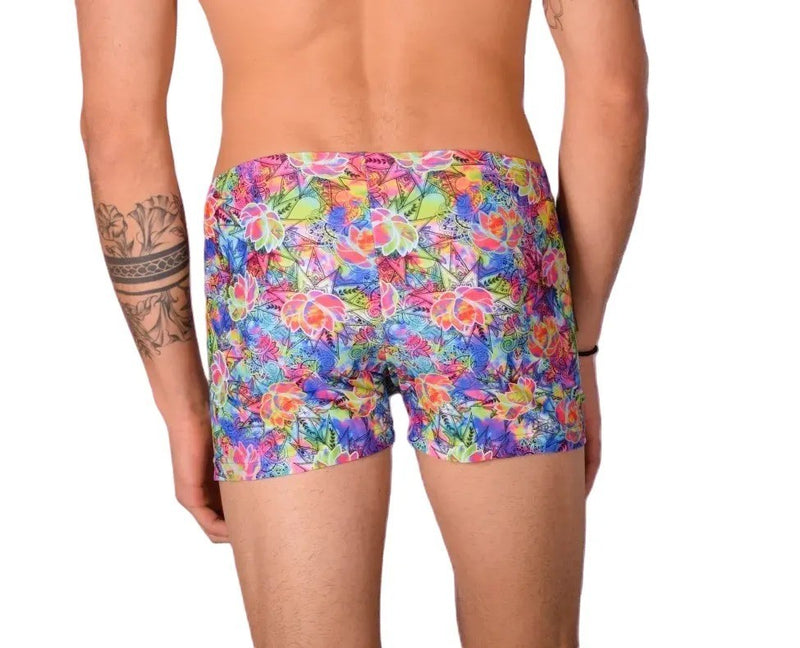 XS SMU Mens Swim Hipster Underwear Hot Print 43125 MX12