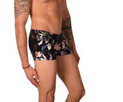 XS SMU Mens Hipster Flash Flower Mini Boxer 43121 MX12