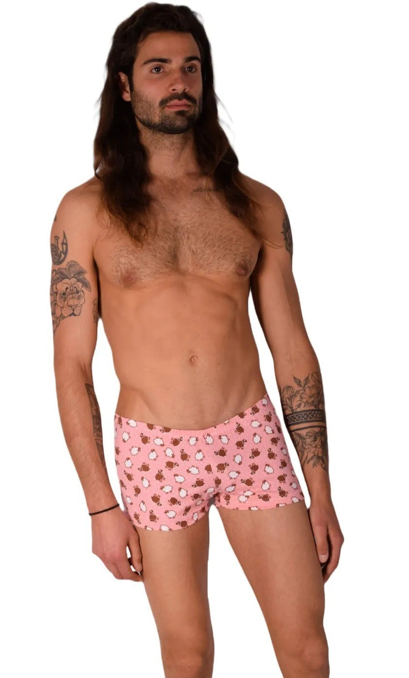 XS SMU Hipster Boxer Cute Little Sheep's Printed 43123 MX12